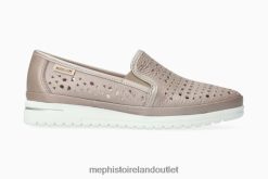 Flats JANA PERF PEWTER Mephisto Women 0T4D11