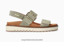 Sandals BELONA LIGHT KHAKI Mephisto Women 0T4D3