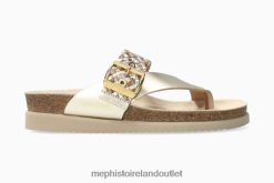 Sandals HEIKE TWIST GOLD Mephisto Women 0T4D376