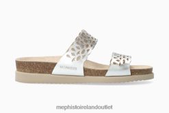 Sandals HENNIE SILVER Mephisto Women 0T4D401