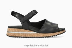 Sandals JOY BLACK Mephisto Women 0T4D158