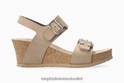 Sandals LISSANDRA LIGHT TAUPE Mephisto Women 0T4D186