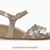 Sandals MATILDE DARK TAUPE Mephisto Women 0T4D242