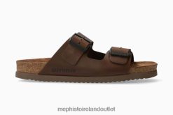 Sandals NERIO DARK BROWN Mephisto Men 0T4D580