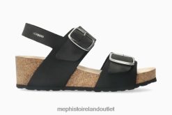 Sandals VIOLETT BLACK Mephisto Women 0T4D46